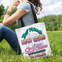 Load image into Gallery viewer, Designs by MyUtopia Shout Out:Best Friends They Know How Crazy You Are Fabric Totebag Reusable Shopping Tote
