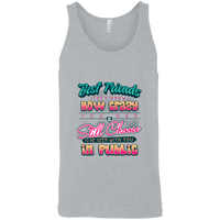 Load image into Gallery viewer, Designs by MyUtopia Shout Out:Best Friends They Know How Crazy You Are Ultra Cotton Unisex Tank Top,Athletic Heather / X-Small,Tank Tops
