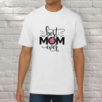 Load image into Gallery viewer, Designs by MyUtopia Shout Out:Best Mom Ever Adult Unisex T-Shirt v2
