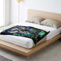 Load image into Gallery viewer, Designs by MyUtopia Shout Out:Biden Buster Political Humor Micro Fleece Sherpa Throw Blanket
