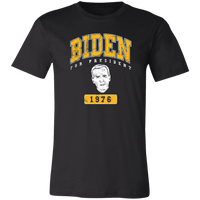 Load image into Gallery viewer, Designs by MyUtopia Shout Out:Biden For President Unisex Jersey Short-Sleeve T-Shirt,X-Small / Black,Adult Unisex T-Shirt
