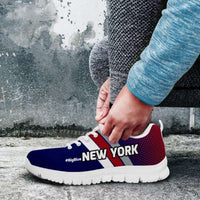 Load image into Gallery viewer, Designs by MyUtopia Shout Out:#BigBlue New York Fan Running Shoes v2
