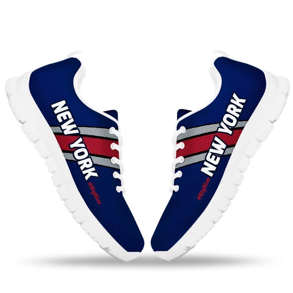 Designs by MyUtopia Shout Out:#BigBlue New York Fan Running Shoes