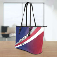 Load image into Gallery viewer, Designs by MyUtopia Shout Out:#BigBlue New York Giants Fan Faux Leather Totebag Purse
