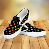 Load image into Gallery viewer, Designs by MyUtopia Shout Out:Bitmap Fruit Slip-on Shoes
