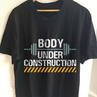Load image into Gallery viewer, Designs by MyUtopia Shout Out:Body Under Construction Adult Unisex T-Shirt
