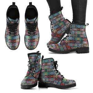 Designs by MyUtopia Shout Out:Bohemian Pattern Handcrafted Boots