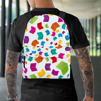 Load image into Gallery viewer, Designs by MyUtopia Shout Out:Books Backpack
