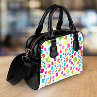 Load image into Gallery viewer, Designs by MyUtopia Shout Out:Books Faux Leather Handbag with Shoulder Strap
