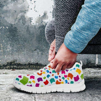 Load image into Gallery viewer, Designs by MyUtopia Shout Out:Books Running Shoes,Kid&#39;s / Kid&#39;s 11 CHILD (EU28) / Multicolor,Running Shoes
