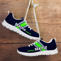 Load image into Gallery viewer, Designs by MyUtopia Shout Out:#BOOMLegion Seattle Fan Running Shoes
