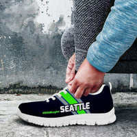 Load image into Gallery viewer, Designs by MyUtopia Shout Out:#BOOMLegion Seattle Fan Running Shoes
