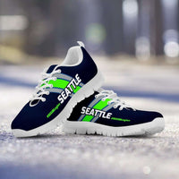 Load image into Gallery viewer, Designs by MyUtopia Shout Out:#BOOMLegion Seattle Fan Running Shoes
