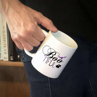 Load image into Gallery viewer, Designs by MyUtopia Shout Out:BooTiful White Ceramic Coffee Mug
