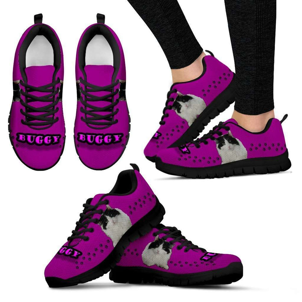 Designs by MyUtopia Shout Out:Buggy The Cat Womens Running Shoes