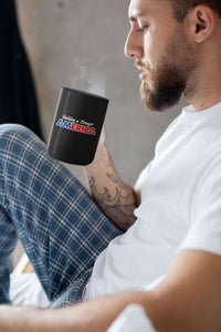 Load image into Gallery viewer, Designs by MyUtopia Shout Out:Building A Stronger America Trump Ceramic Coffee Mug
