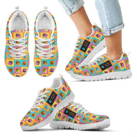Load image into Gallery viewer, Designs by MyUtopia Shout Out:Bulldog Running Shoes,Kid&#39;s / Kid&#39;s 11 CHILD (EU28) / Multicolor,Running Shoes
