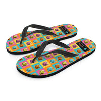 Load image into Gallery viewer, Designs by MyUtopia Shout Out:Bulldogs Flip-Flops
