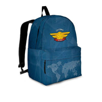 Load image into Gallery viewer, Designs by MyUtopia Shout Out:California Air Force Wings Backpack

