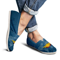 Load image into Gallery viewer, Designs by MyUtopia Shout Out:California Air Force Wings Casual Canvas Slip on Shoes Women&#39;s Flats
