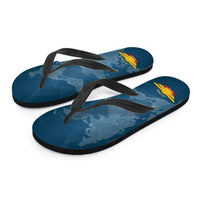 Load image into Gallery viewer, Designs by MyUtopia Shout Out:California Air Force Wings Flip-Flops
