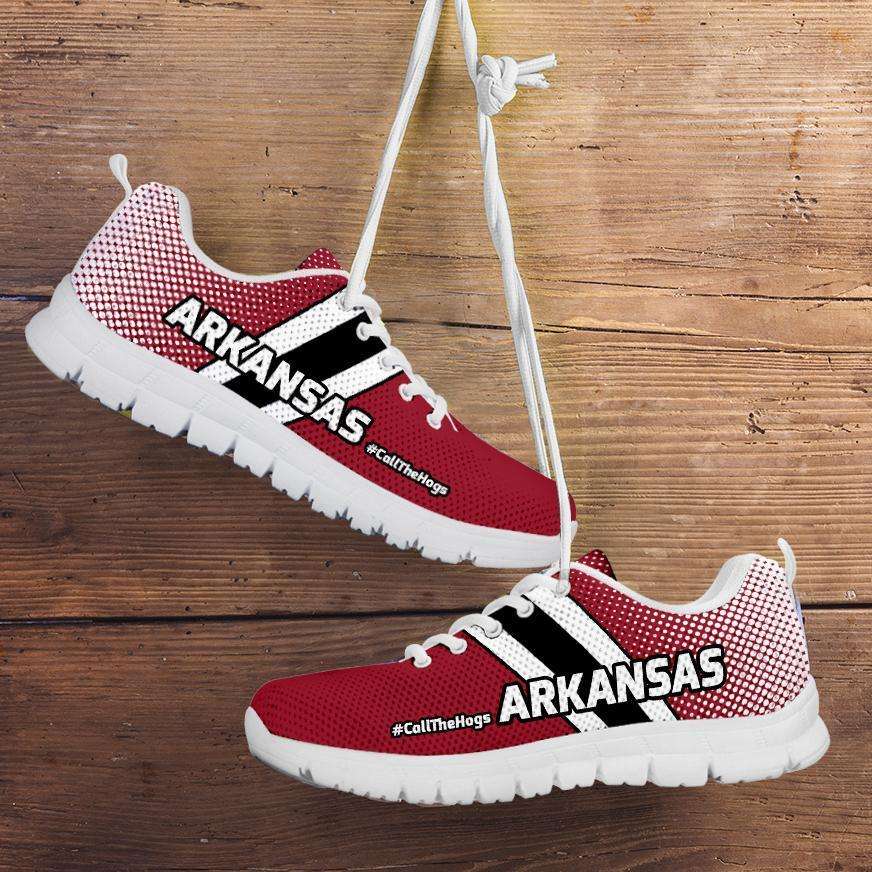 Designs by MyUtopia Shout Out:#CallTheHogs Arkansas Fan Running Shoes