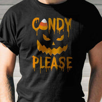 Load image into Gallery viewer, Designs by MyUtopia Shout Out:Candy Please Adult Unisex Cotton Short Sleeve T-Shirt
