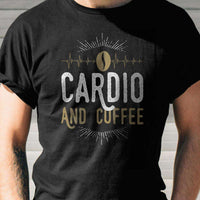 Load image into Gallery viewer, Designs by MyUtopia Shout Out:Cardio and Coffee Adult Unisex T-Shirt
