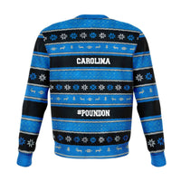 Load image into Gallery viewer, Designs by MyUtopia Shout Out:Carolina #PoundOn Football Fan 3D Ugly Christmas Fashion Sweatshirt
