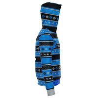 Load image into Gallery viewer, Designs by MyUtopia Shout Out:Carolina #PoundOn Football Fan 3D Ugly Christmas Fashion Zip Up Hooded Jacket
