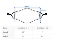 Load image into Gallery viewer, Designs by MyUtopia Shout Out:Cat Face Fitted Face Mask with Adjustable Ear Loops
