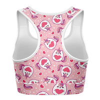 Load image into Gallery viewer, Designs by MyUtopia Shout Out:Catercorn Sports Bra
