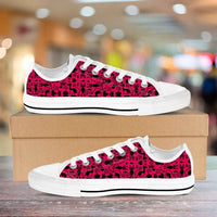 Load image into Gallery viewer, Designs by MyUtopia Shout Out:Cats Pink Low Cuts
