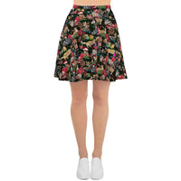 Load image into Gallery viewer, Designs by MyUtopia Shout Out:Cats Playing with Christmas Presents Skater Skirt,XS,Skater Skirt
