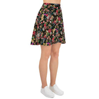 Load image into Gallery viewer, Designs by MyUtopia Shout Out:Cats Playing with Christmas Presents Skater Skirt

