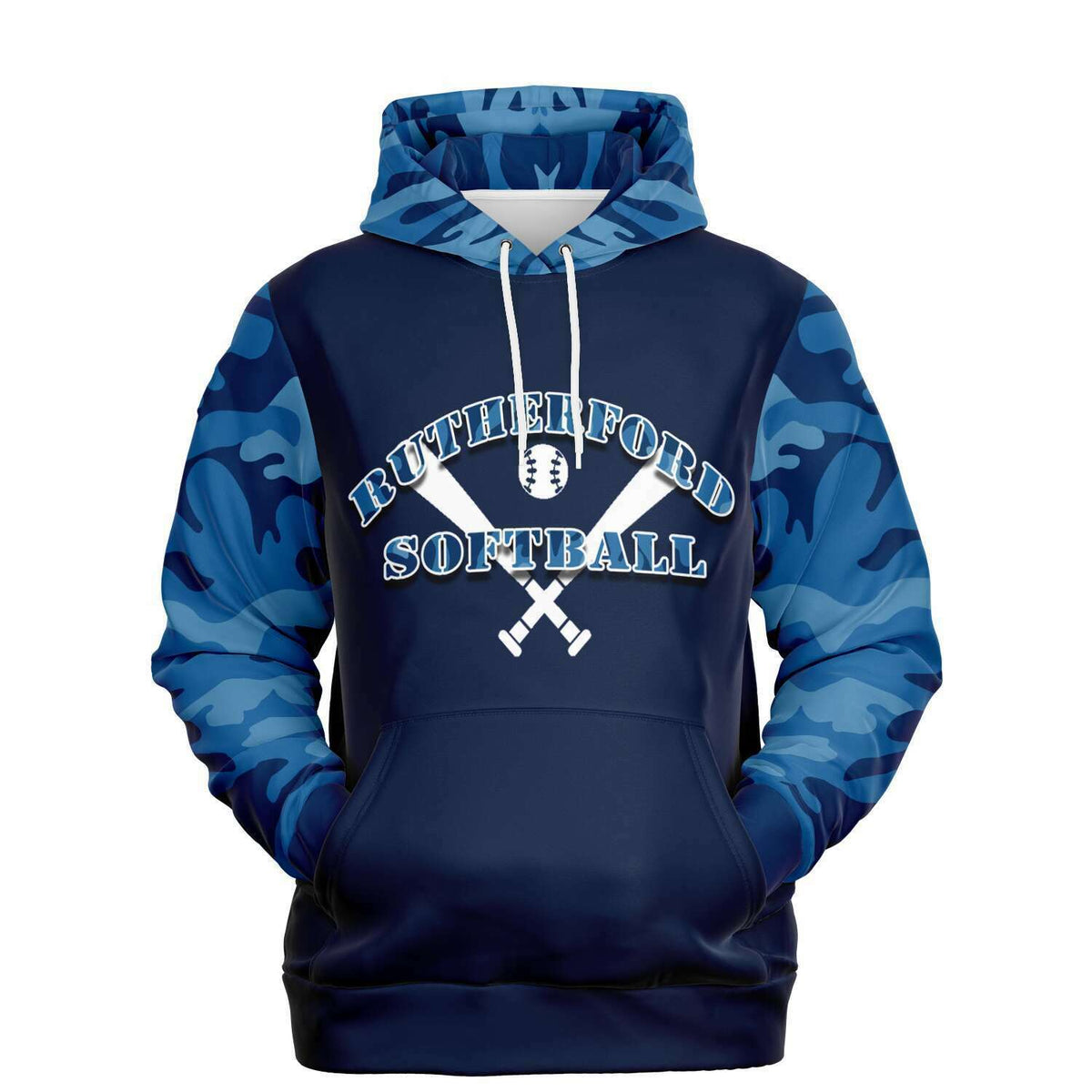 RUTHERFORD SOFTBALL v4 fashion hooded sweatshirt