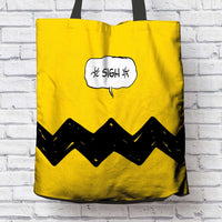 Load image into Gallery viewer, Designs by MyUtopia Shout Out:Charlie Fabric Totebag Reusable Shopping Tote

