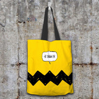 Load image into Gallery viewer, Designs by MyUtopia Shout Out:Charlie Fabric Totebag Reusable Shopping Tote
