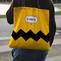 Load image into Gallery viewer, Designs by MyUtopia Shout Out:Charlie Fabric Totebag Reusable Shopping Tote
