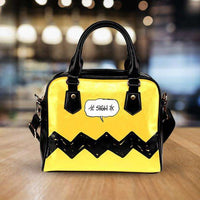 Load image into Gallery viewer, Designs by MyUtopia Shout Out:Charlie Faux Leather Handbag with Shoulder Strap
