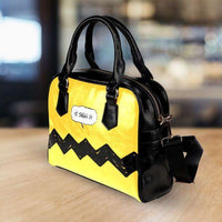 Load image into Gallery viewer, Designs by MyUtopia Shout Out:Charlie Faux Leather Handbag with Shoulder Strap
