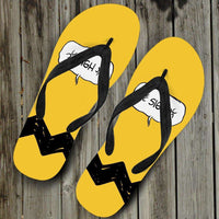 Load image into Gallery viewer, Designs by MyUtopia Shout Out:Charlie Flip-Flops
