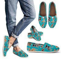 Load image into Gallery viewer, Designs by MyUtopia Shout Out:Chihuahua Casual Canvas Slip on Shoes Women&#39;s Flats
