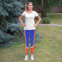 Load image into Gallery viewer, Designs by MyUtopia Shout Out:Chomp Chomp Florida Fan Fashion Leggings - Ladies Tights
