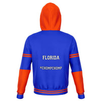 Load image into Gallery viewer, Designs by MyUtopia Shout Out:#ChompChomp Florida Fan Fashion Fleece Lined Pullover Hoodie
