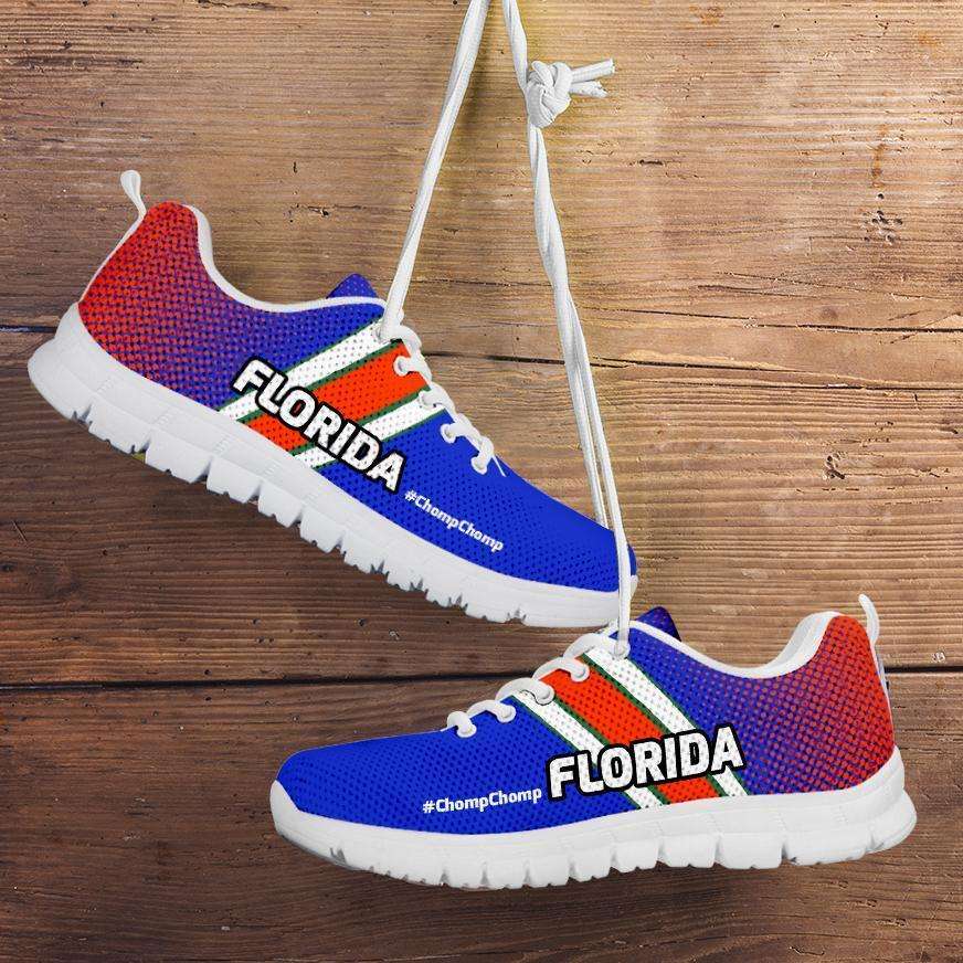 Designs by MyUtopia Shout Out:#ChompChomp Florida Fan Running Shoes