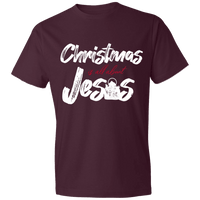 Load image into Gallery viewer, Designs by MyUtopia Shout Out:Christmas is All About Jesus - Lightweight T-Shirt,Maroon / S,Adult Unisex T-Shirt
