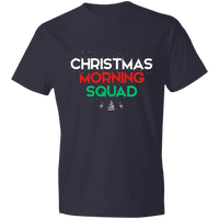 Load image into Gallery viewer, Designs by MyUtopia Shout Out:Christmas Morning Squad - Lightweight Unisex T-Shirt,Navy / S,Adult Unisex T-Shirt
