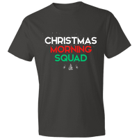 Load image into Gallery viewer, Designs by MyUtopia Shout Out:Christmas Morning Squad - Lightweight Unisex T-Shirt,Smoke / S,Adult Unisex T-Shirt

