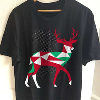 Load image into Gallery viewer, Designs by MyUtopia Shout Out:Christmas Reindeer Adult Unisex T-Shirt
